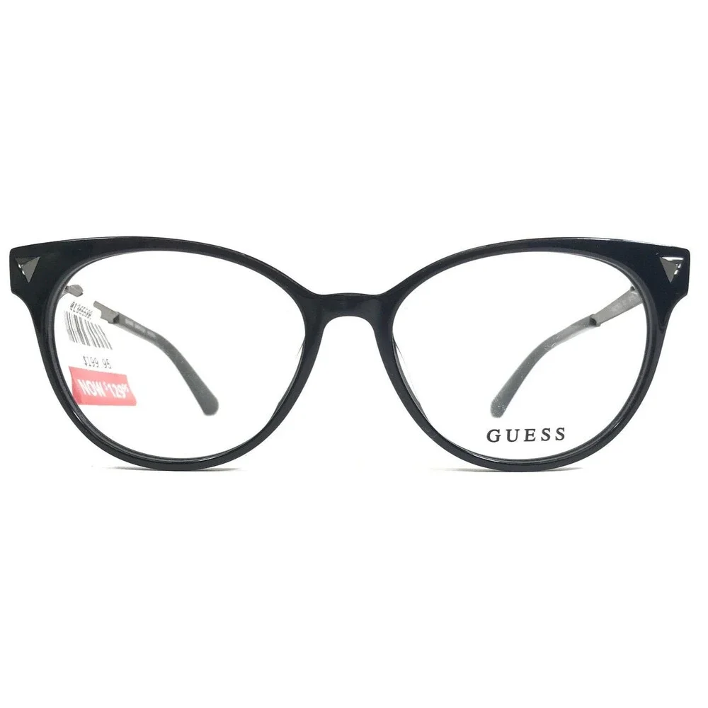 Guess Eyeglasses Frames GU2799-S 001 Black Grey Swarovski Crystals 54-16-140